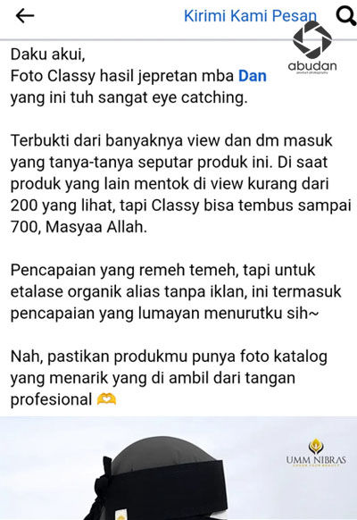 Testimoni Umm Nibras